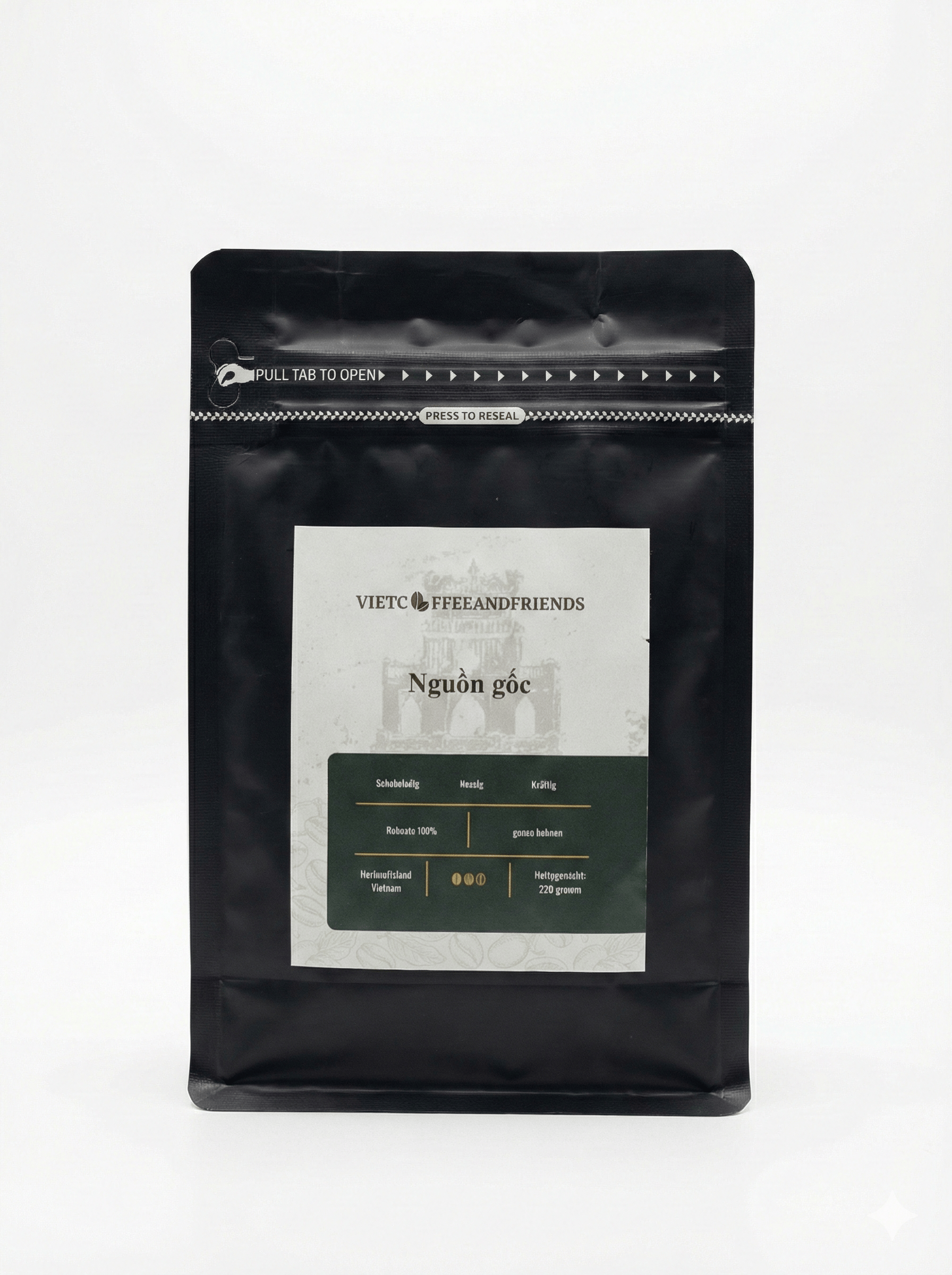 Premium Robusta Kaffee "Nguon Goc" aus Vietnam