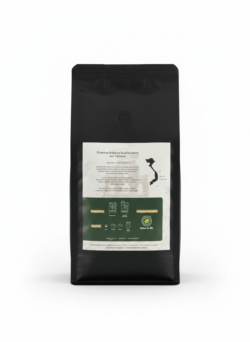 Premium Robusta Kaffee "Nguon Goc" aus Vietnam