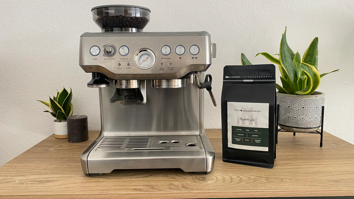 Vietnamesischer Robusta im Siebträger